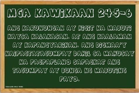 Mga Kawikaan 1:24.